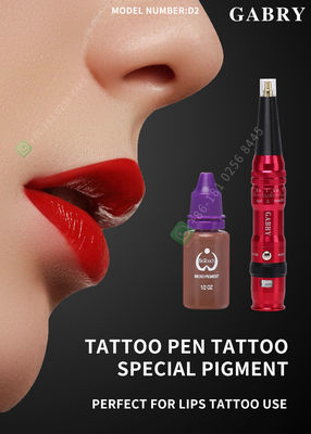 1 Kit Wireless Beauty Tattoo Machine Pen For Lip Permanent Make