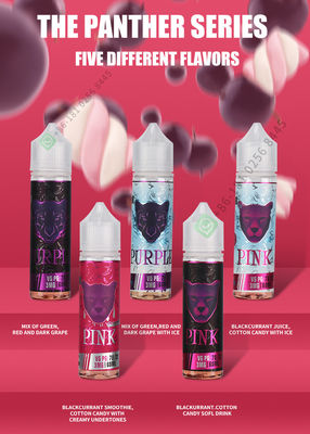 30ml 60ml Vape Juice Nic Salt Force de la nicotine 3mg 6mg