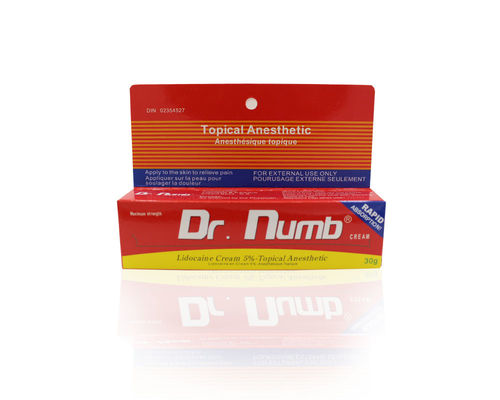 30g crème engourdissante TKTX du Dr. Numb Anesthetic Cream de tatouage indolore du sourcil