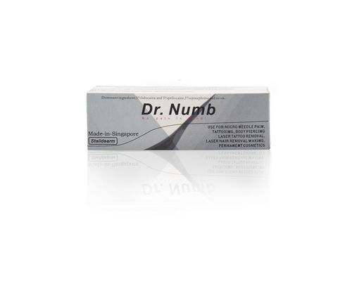Crème crème engourdissante de douleur d'arrêt de tatouage de marque de distributeur de crème de tatouage de crème de Dr. Numb Tattoo Lidocaine de tatouage engourdi de corps