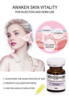 Hydrater le collagène d'injection de sérum de la jeunesse anti ride le sérum de levage élastique de peau