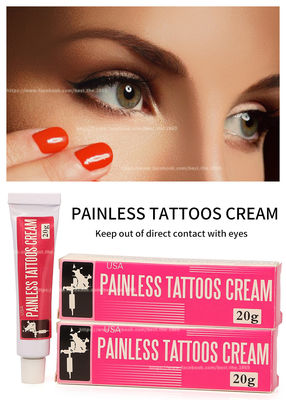 Soulagement engourdissant anesthésique crème indolore de douleur de tube de la crème 10g 20g 30g de tatouage
