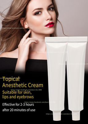Cirage de la crème actuelle du tube 30G de tatouage du lidocaïne 30g blanc anesthésique engourdi blanc indolore de crème