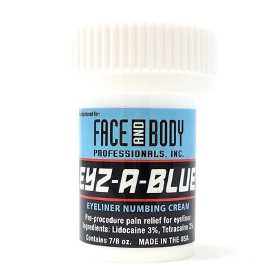 Le visage et le corps soutiennent engourdir bleu superbe du trio EYZ A de gel anesthésique actuel