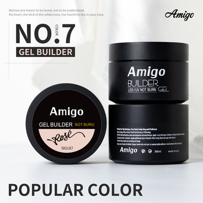 Constructeur non toxique libre de séchage rapide Gel Nail de QG de vernis à ongles de 20 couleurs