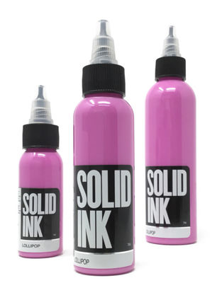 Encre permanente de tatouage du colorant 30ML 60ML 120ML 260ML FDA de maquillage de tatouage naturel micro fuchsia d'encre solide