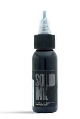 Revêtement du colorant pur provisoire 120ML 260ML d'encre de tatouage d'encre solide de corps noir