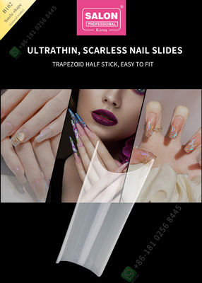 Le sourire forment la qualité de Matte False Nail Tips High la moitié que faite sur commande d'ongle incline l'astuce de manucure pour l'ongle Art Salon