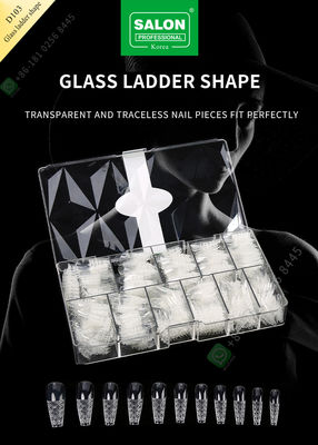 Traceless rapièce la demi couverture le clou que faux incline la forme en verre d'échelle pour Art Salon