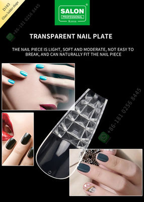 Traceless rapièce la demi couverture le clou que faux incline la forme en verre d'échelle pour Art Salon