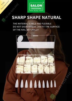 demi astuces de la forme 500pcs de clous faux pointus de Madame French Style Artificial et clou faux de pleine couverture