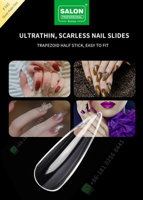 demi astuces de la forme 500pcs de clous faux pointus de Madame French Style Artificial et clou faux de pleine couverture