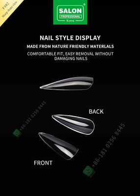 demi astuces de la forme 500pcs de clous faux pointus de Madame French Style Artificial et clou faux de pleine couverture