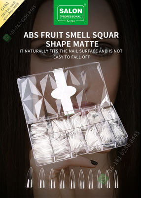 Les ABS portent des fruits dièse d'odeur forment astuces de clous faux de Matte Lady French Style Artificial de demi et clou faux de pleine couverture