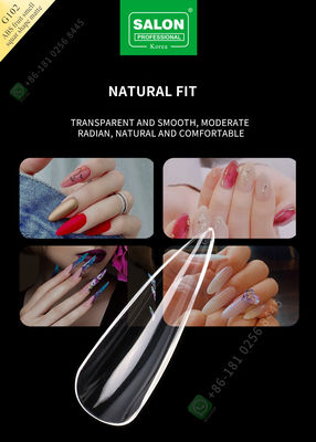 Les ABS portent des fruits dièse d'odeur forment astuces de clous faux de Matte Lady French Style Artificial de demi et clou faux de pleine couverture