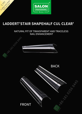 La moitié de forme d'échelle/escalier a coupé le style français de clou faux le clou qu'artificiel incline le faux clou