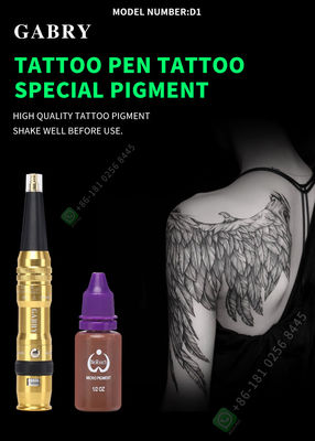 Stylo sans fil permanent en aluminium de tatouage de la machine 10V de maquillage