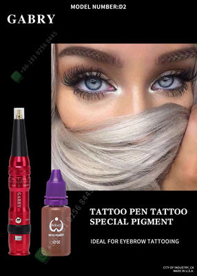 1 Kit Wireless Beauty Tattoo Machine Pen For Lip Permanent Make