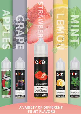 Nicotine liquide MSDS du goût 5mg 6mg de fraise d'huile d'E-cigarette de Vape