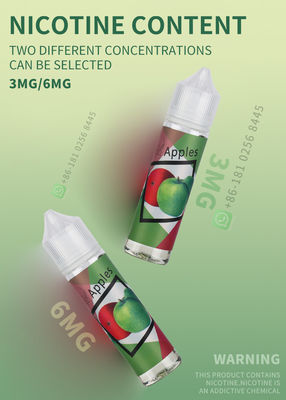 Bas paquet d'OEM de liquide de Vaping d'E-cigarette de sel de nicotine