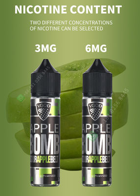 VGOD Vape Juice E-Liquid 5mg 6mg Nicotine Salt Vape Liquid E-Juice avec certificat MSDS
