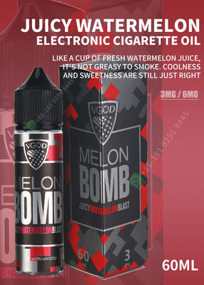 OEM FDA de saveur de melon d'huile de cigarette de Vaping E de BOMBE d'E-liquide de jus de VGOD Vape