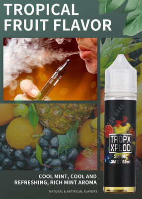 E-cigarette Vaping 30ml liquide 60ml Vape Juice Orange Taste de jus de Vape d'E-liquide de nicotine