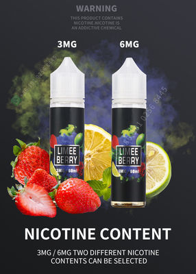 Stylo de Vape de cigarette d'OEM 60ml Vape Juice Nicotine Salt For E