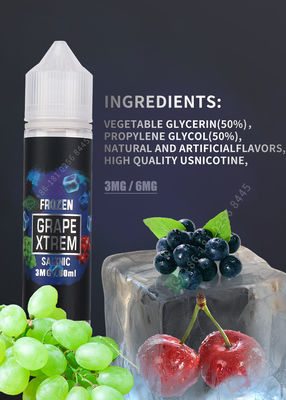 FCC matérielle de nicotine du jus 6mg 11mg 12mg d'OEM 2.029OZ Vape