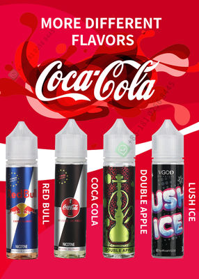 La nicotine d'E-liquide d'E-jus de BLVK salent Vape Juice Vgod Nic Salt 50 saveurs