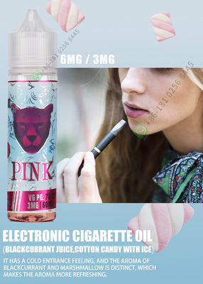 Saveur de tabac 12mg Nic Salt Vape Juice avec de divers ingrédients