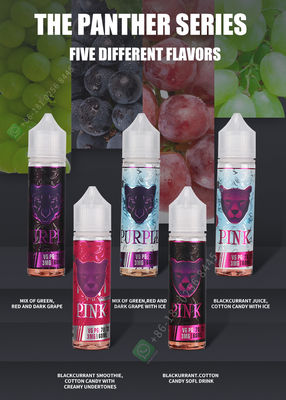 Bouteille en plastique de type 30 ml Juice de vapotage Nic Salle Vapotage Liquide VGOD BLVK NASTY