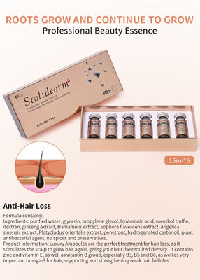 Serum anti-chute des cheveux sans aiguille Formule de mésothérapie pour la repousse des cheveux 10 ml/bouteille