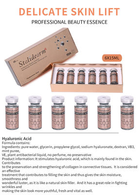 Produits de soin de la peau personnalisés en gros L'acide hyaluronique L'essence hydratante Réparation Resserrement Blanchiment de la peau Serum OEM/ODM