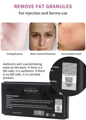 Produits de l'usine Résistant aux boutons Réparation de l'acné Traitement de l'acné Élimination des casques noirs Mesothérapie Serum injection OEM/ODM