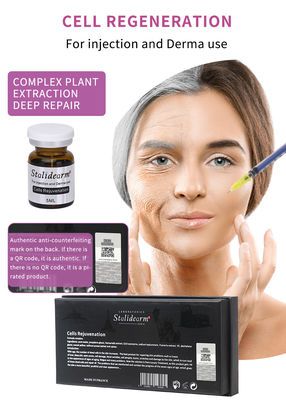 Personnalisation OEM Régénération des cellules faciales du bras stable Mesothérapie Injection Réparation Éclaircissement sérum hydratant