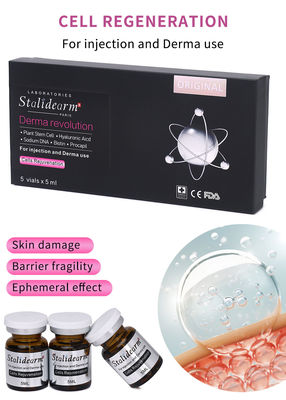 Personnalisation OEM Régénération des cellules faciales du bras stable Mesothérapie Injection Réparation Éclaircissement sérum hydratant