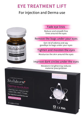 Étiquette privée Satlidearm Oeil blanchiment et lifting sérum injectable éliminer les rides et les cernes anti-âge Remplissage cutané