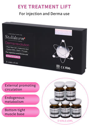 Étiquette privée Satlidearm Oeil blanchiment et lifting sérum injectable éliminer les rides et les cernes anti-âge Remplissage cutané