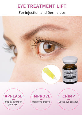 Étiquette privée Satlidearm Oeil blanchiment et lifting sérum injectable éliminer les rides et les cernes anti-âge Remplissage cutané