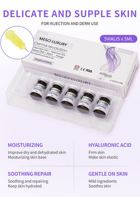 Fabrique de mesothérapie du visage Serum d'injection éclaircissant hydratant anti-âge blanchissant Glutathione remplissage de levage