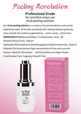 30 ml de sérum de peeling de la peau / sélection de liquide de qualité professionnelle pour solution d' exfoliation de la peau du visage