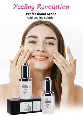 Solution de peeling acide de qualité professionnelle Liquid Set pour l' exfoliation du visage
