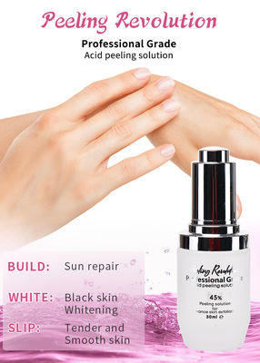 Solution de peeling acide de qualité professionnelle Liquid Set pour l' exfoliation du visage