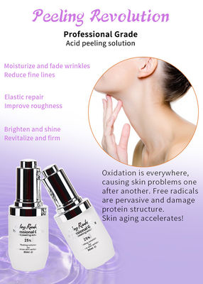Sérum professionnel pour exfoliation du visage pour peeling de la peau