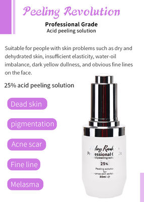 Sérum professionnel pour exfoliation du visage pour peeling de la peau