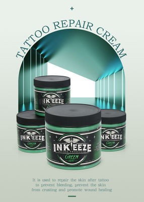 Fourniture d'usine Produit de tatouage Encrée verte de tatouage pommade de guérison Crème de guérison Vitamines A et C