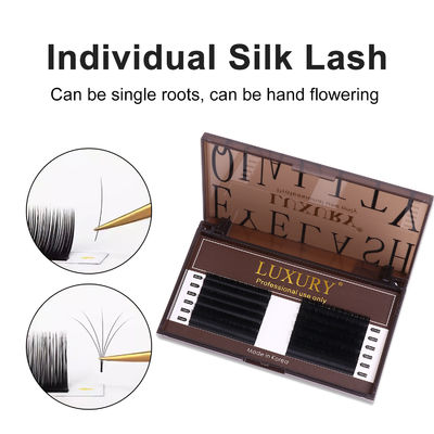 5D W forme Lashes Extension CC/D/DD Curling Préfabriqué Volume Souples Cils Extension maquillage