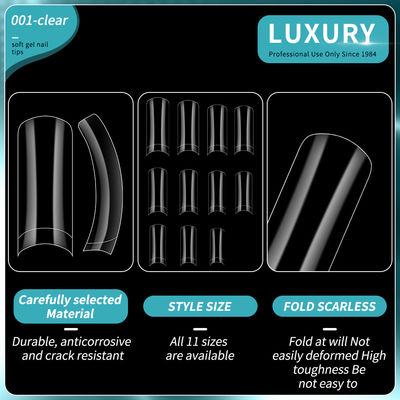 Des faux ongles personnalisables pour le salon d'art de l'ongle avec service OEM