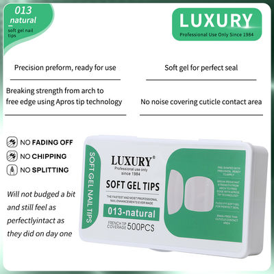 Des ongles de faux orteils français courts pressés sur les ongles naturels pleine couverture des ongles faux artificiels acrylique des ongles de faux orteils